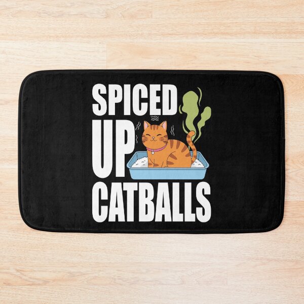 Item preview, SPICED UP CATBALLS litter box bit smelly cat lover cat owner kitten parents cat mom cat dad designed and sold by Jt41.