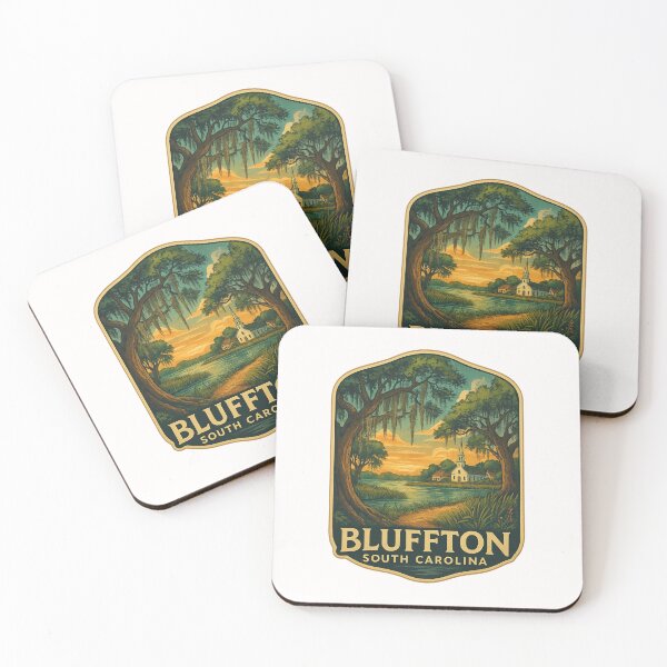 Item preview, Bluffton South Carolina Church on the May River at Sunset designed and sold by Places On Earth.