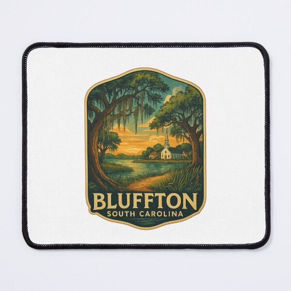 Item preview, Bluffton South Carolina Church on the May River at Sunset designed and sold by Places On Earth.