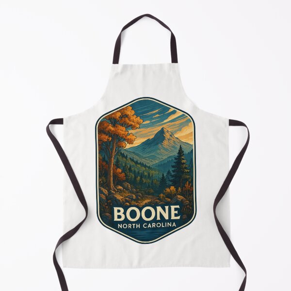Item preview, Boone North Carolina Mountain Peaks and Forests in the High Country designed and sold by Places On Earth.