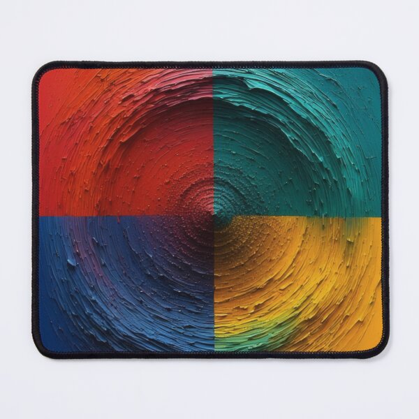 Item preview, Colorful Textured Swirls Abstract Painting designed and sold by Mianku | Für das Leben.
