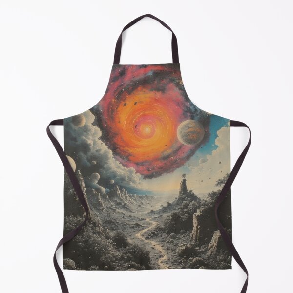Item preview, Otherworldly landscape under cosmic turbulence designed and sold by Mianku | Für das Leben.