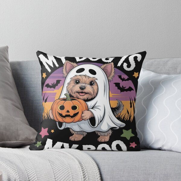 Item preview, My Dog Is My Boo Halloween Ghost Dog designed and sold by Bstilablhot.