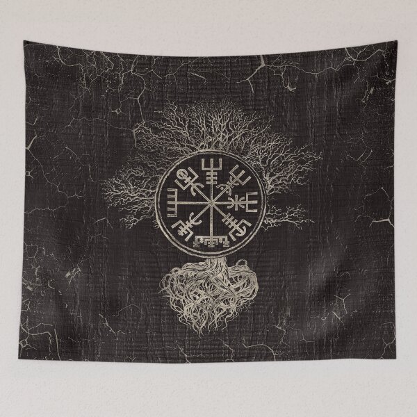 Item preview, Vegvisir  and Tree of life  -Yggdrasil  designed and sold by Nartissima.