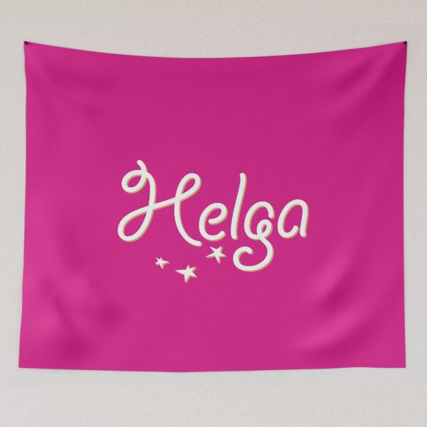 Item preview, My Name is Helga designed and sold by CharlottePlaceArt.