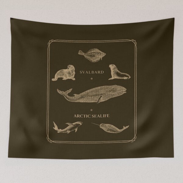 Item preview, Svalbard Norway Arctic Sea Life Longyearbyen Arctic Nation designed and sold by GraTEEtude.
