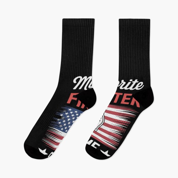 Item preview, My Favorite Firefighter Calls Me Dad USA Flag Fathers Day designed and sold by Bstilablhot.