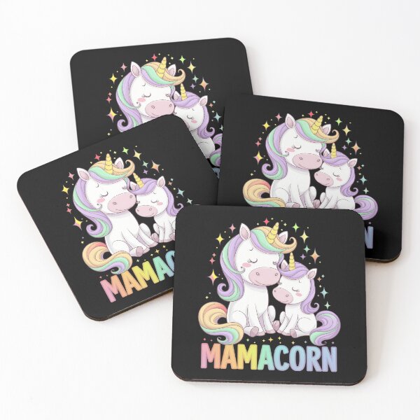 Item preview, Cute Mamacorn Unicorn Mom Birthday Rainbow designed and sold by CruelShadesSt.