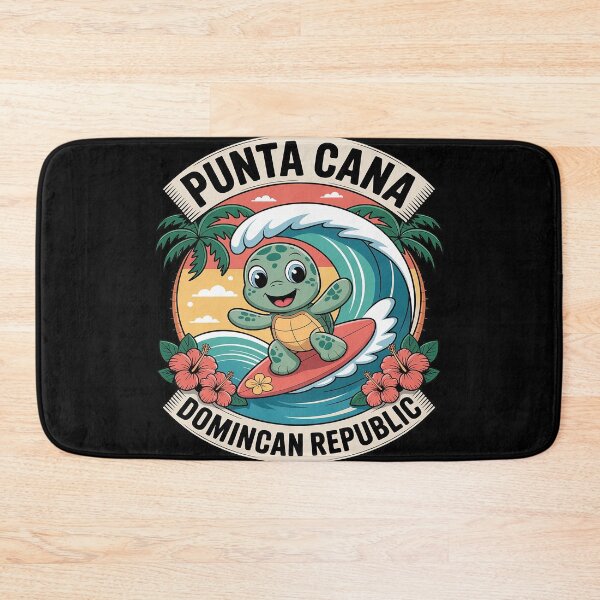 Item preview, Playa Del Carmen Mexico Cute Sea Turtle Surfing Summer designed and sold by Tatianamiobi.