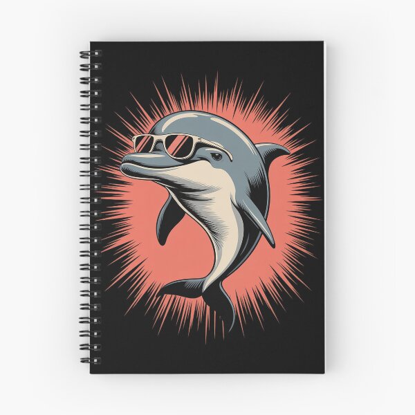 Item preview, Playful Dolphin with Shades for a Fun Summer Feel designed and sold by Tatianamiobi.