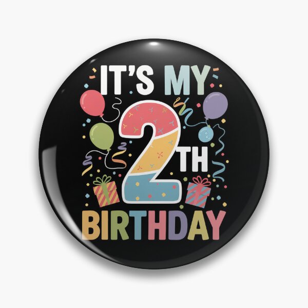 Item preview, It's My 2th Birthday 2 Five Happy Birthday Boys or Girls designed and sold by CruelShadesSt.