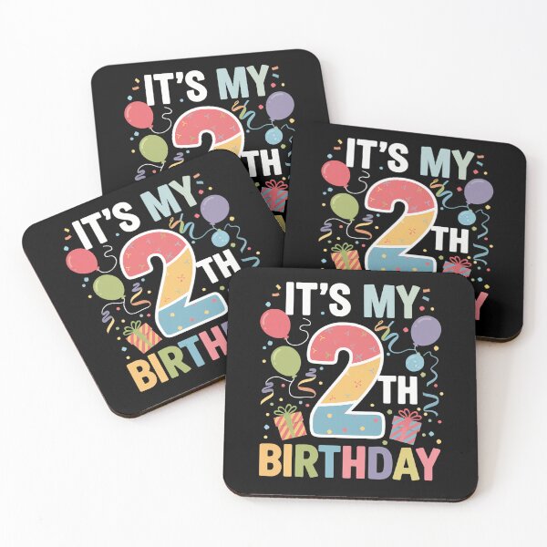 Item preview, It's My 2th Birthday 2 Five Happy Birthday Boys or Girls designed and sold by CruelShadesSt.