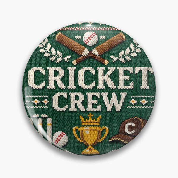 Item preview, Cricket Crew, knitted picture designed and sold by Mauswohn.