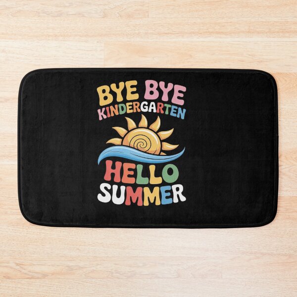 Item preview, Bye Bye Kindergarten Hello Summer Goodbye Kindergarten  designed and sold by catsdothingz.