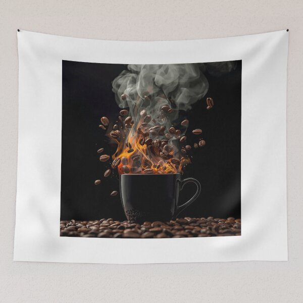 Item preview, Coffee Volcano: Eruption of Bold Flavor designed and sold by Wonderful Designs.