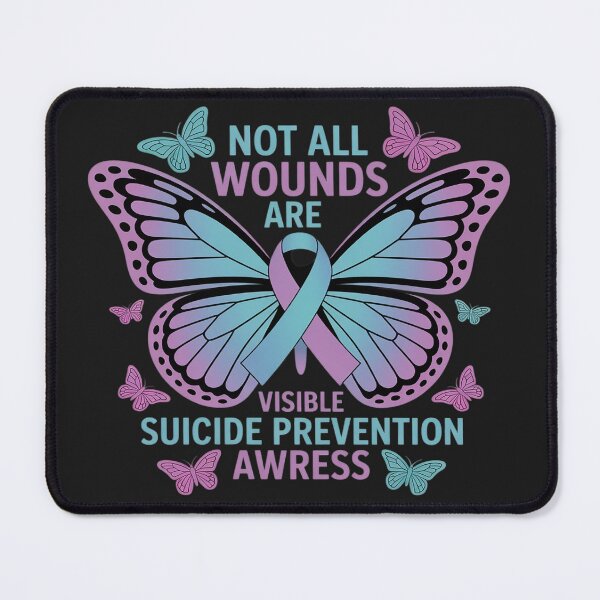 Item preview, Not All Wounds Are Visible Suicide Prevention Awareness Day designed and sold by Bstilablhot.