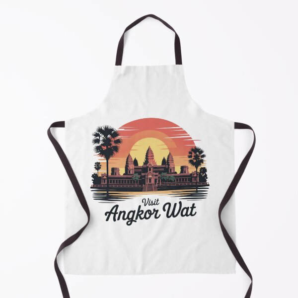 Item preview, Retro Cambodia Temple Mystical Angkor Wat designed and sold by Blok45.