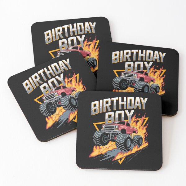 Item preview, Monster Truck Birthday Boy designed and sold by CruelShadesSt.
