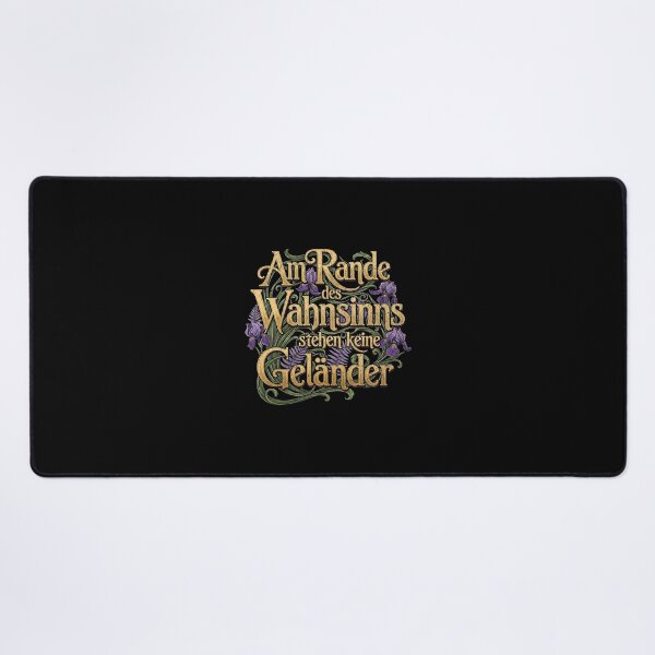 Item preview, There are no guardrails at the edge of madness. designed and sold by Pflugart.