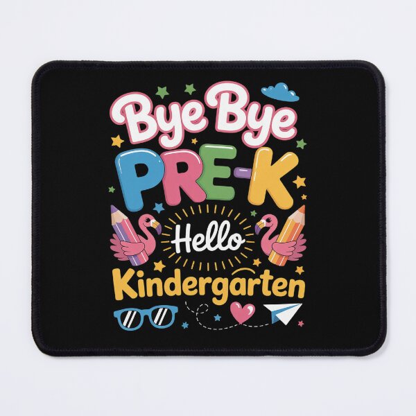 Item preview, Bye Bye Prek Hello Kindergarten Flamingo Back to School  designed and sold by catsdothingz.