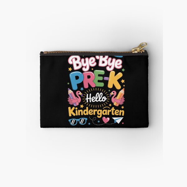 Item preview, Bye Bye Prek Hello Kindergarten Flamingo Back to School  designed and sold by catsdothingz.