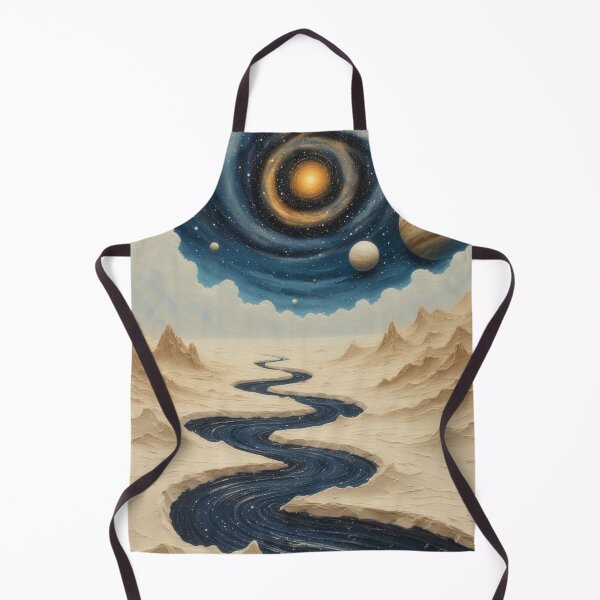 Item preview, Alien planetary landscape with a flowing river designed and sold by Mianku | Für das Leben.