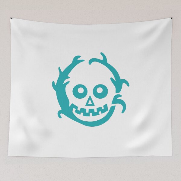 Item preview, Cute Spooky Skull Face Minimal Halloween Design designed and sold by Horrify.