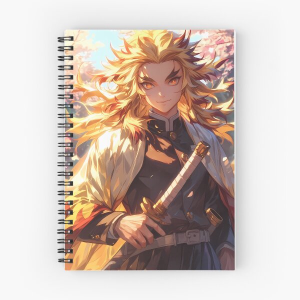 Item preview, Kyojuro Rengoku Demon Slayer Anime Flame Hashira Power designed and sold by Tokyonomad.