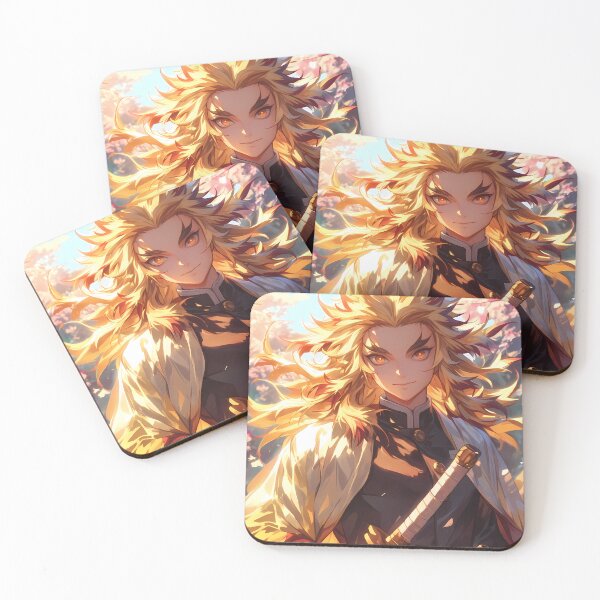 Item preview, Kyojuro Rengoku Demon Slayer Anime Flame Hashira Power designed and sold by Tokyonomad.