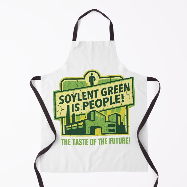 Item preview, Soylent Green Is People – Vintage Distressed Sci-Fi Warning designed and sold by Sventek.