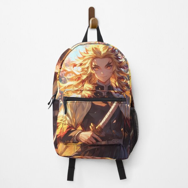 Item preview, Kyojuro Rengoku Demon Slayer Anime Flame Hashira Power designed and sold by Tokyonomad.