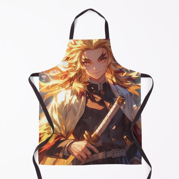 Item preview, Kyojuro Rengoku Demon Slayer Anime Flame Hashira Power designed and sold by Tokyonomad.