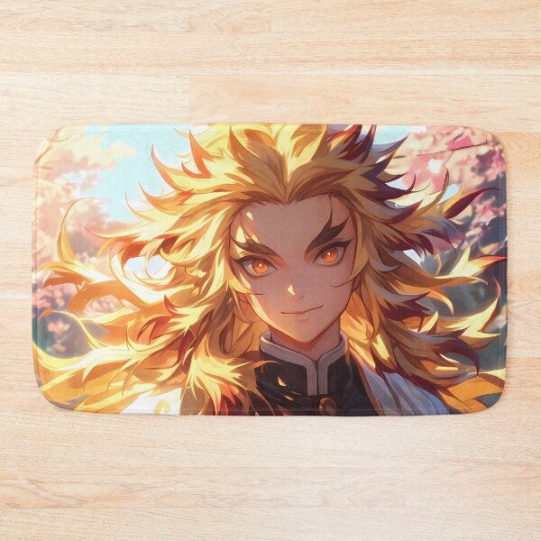 Item preview, Kyojuro Rengoku Demon Slayer Anime Flame Hashira Power designed and sold by Tokyonomad.