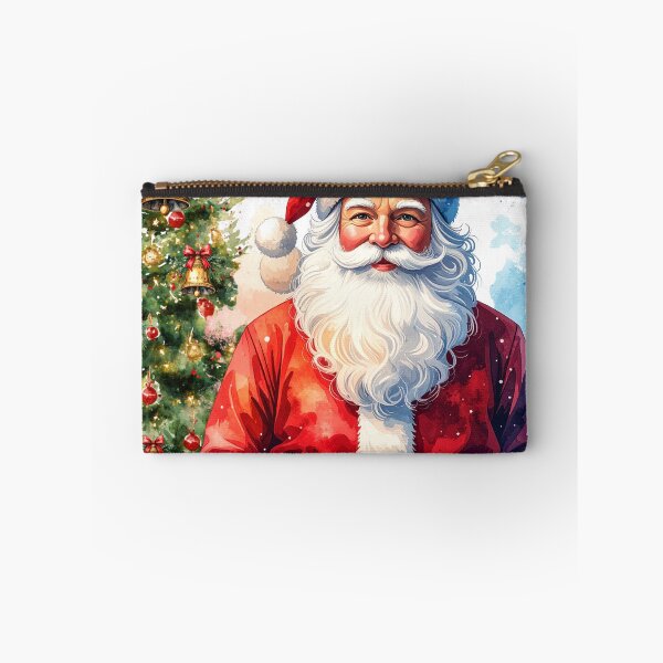 Item preview, Classic Santa Claus Christmas Artwork – Festive Holiday Illustration with Watercolor Style designed and sold by Beamiverse.