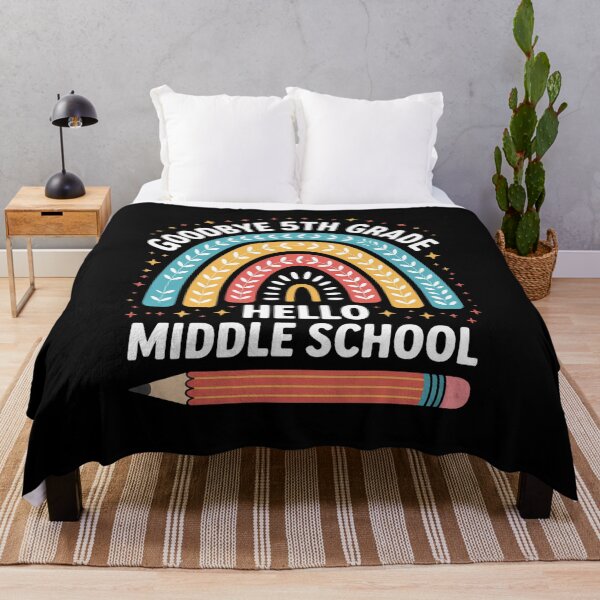 Item preview, Goodbye 5th Grade Hello Middle School Here I Come Graduation  designed and sold by catsdothingz.