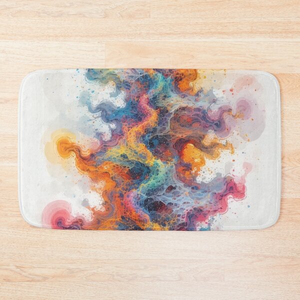 Item preview, Abstract explosion of color in flowing watercolor style designed and sold by Mianku | Für das Leben.