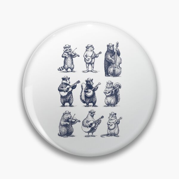 Item preview, Animal Musician Vintage Style designed and sold by Shelyapinglasha.