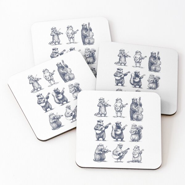 Item preview, Animal Musician Vintage Style designed and sold by Shelyapinglasha.