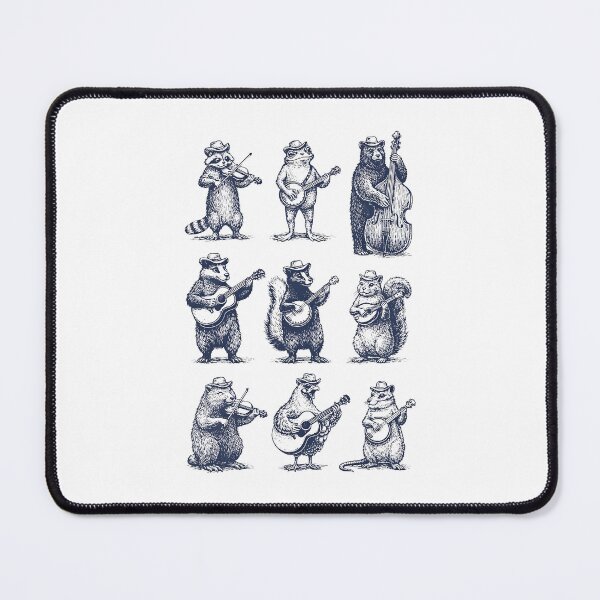 Item preview, Animal Musician Vintage Style designed and sold by Shelyapinglasha.