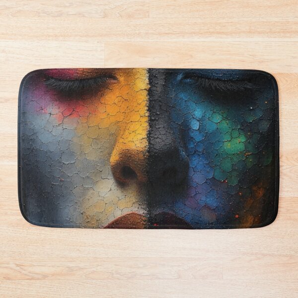 Item preview, Split color palette of the female face designed and sold by Mianku | Für das Leben.