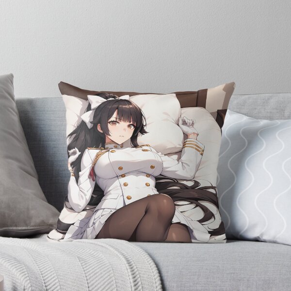Item preview, Anime Atago Azur Lane Fox Officer Relaxing on Bed designed and sold by mildaclairmo.