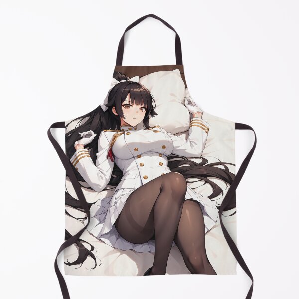 Item preview, Anime Atago Azur Lane Fox Officer Relaxing on Bed designed and sold by mildaclairmo.