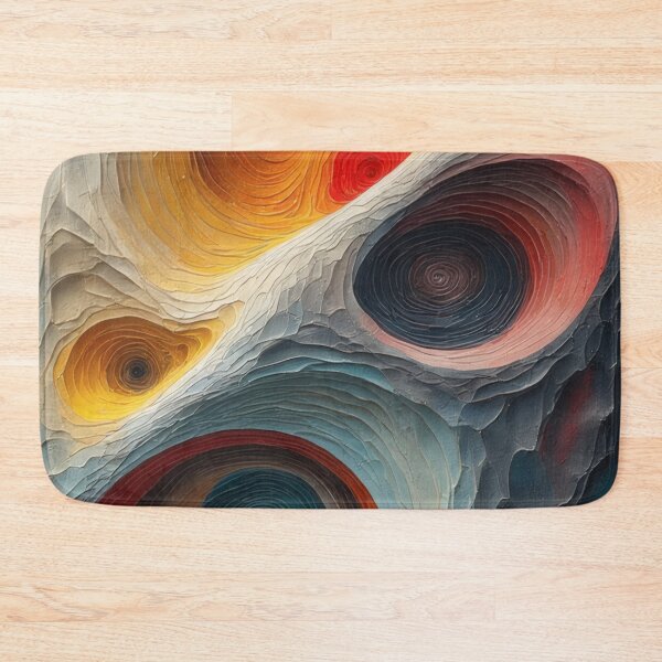 Item preview, Abstract, colorful, textured, geometric art designed and sold by Mianku | Für das Leben.