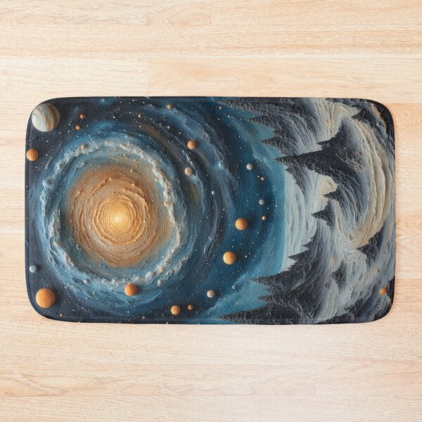 Item preview, Cosmic landscape with vortices and planets designed and sold by Mianku | Für das Leben.