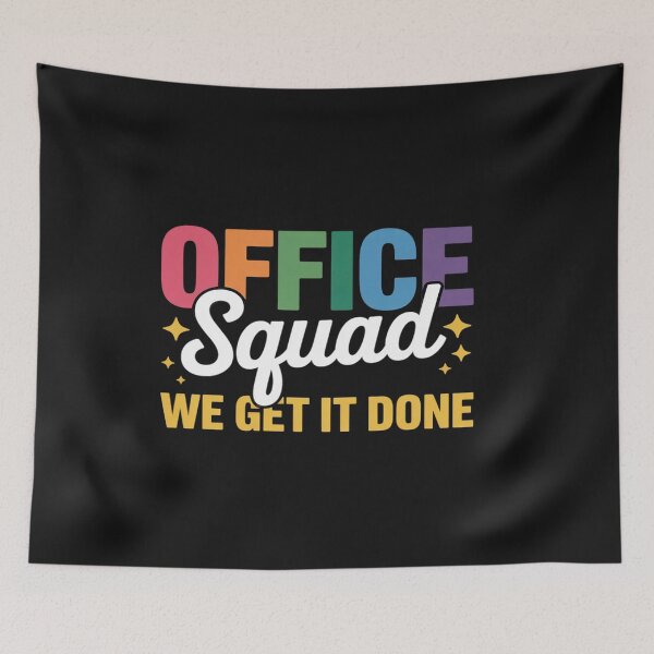 Item preview, Office Squad We Get It Done Back to School Happy First Day 3 designed and sold by katherintration.