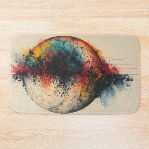 Item preview, Broken sphere: Colors and darkness united designed and sold by Mianku | Für das Leben.