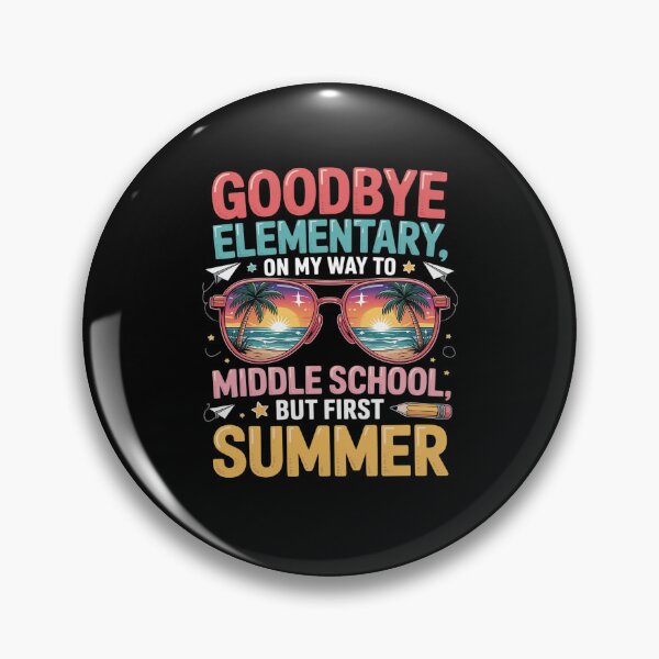 Item preview, Goodbye Elementary School Graduation To Middle School  designed and sold by catsdothingz.