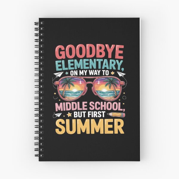 Item preview, Goodbye Elementary School Graduation To Middle School  designed and sold by catsdothingz.