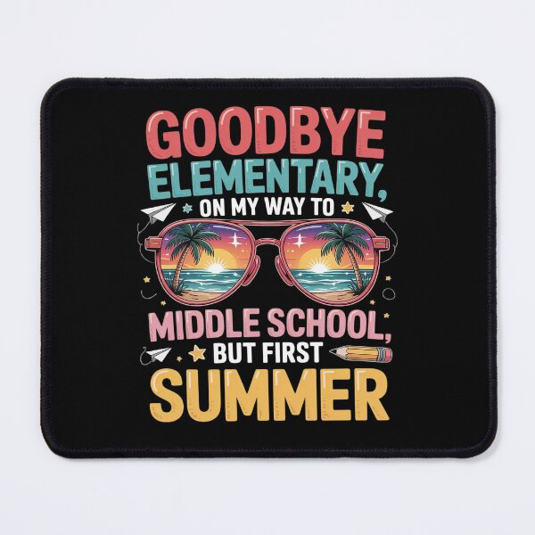 Item preview, Goodbye Elementary School Graduation To Middle School  designed and sold by catsdothingz.