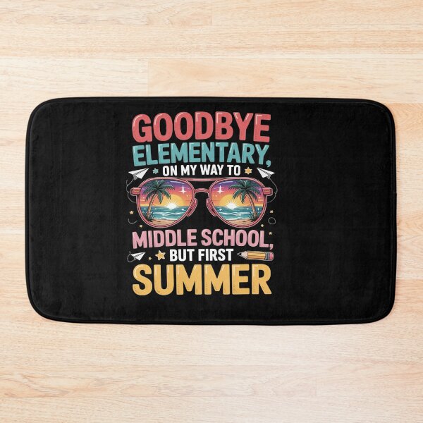 Item preview, Goodbye Elementary School Graduation To Middle School  designed and sold by catsdothingz.